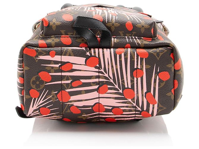 Louis Vuitton Limited Edition Monogram Canvas Jungle Dots Palm Springs PM Rucksack Schwarz - Ansicht 4