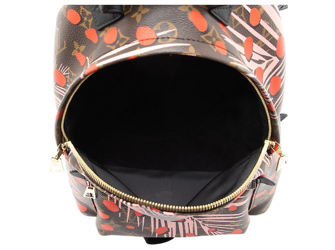 Louis Vuitton Limited Edition Monogram Canvas Jungle Dots Palm Springs PM Rucksack Schwarz - Ansicht 7