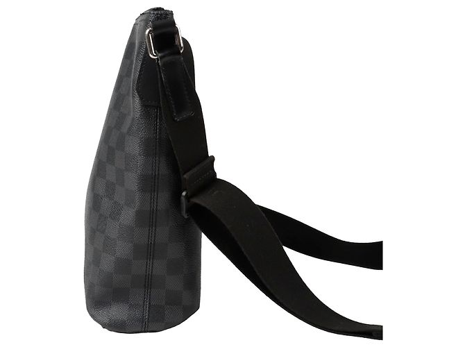 Louis Vuitton Borsa a tracolla Mix Damier Graphite Mm Nero - vista 10