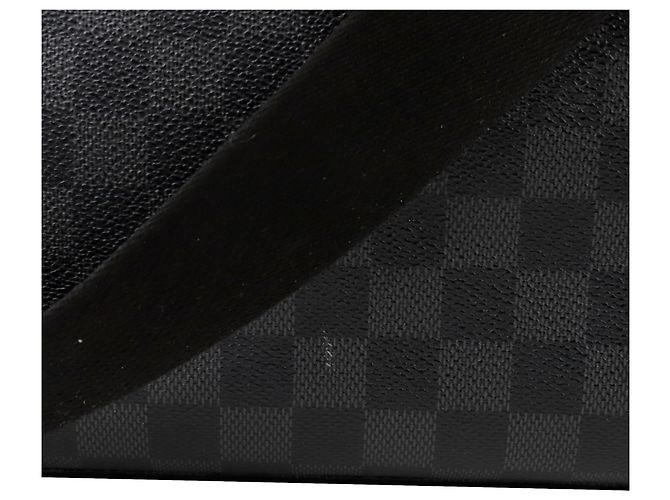 Louis Vuitton Borsa a tracolla Mix Damier Graphite Mm Nero - vista 5