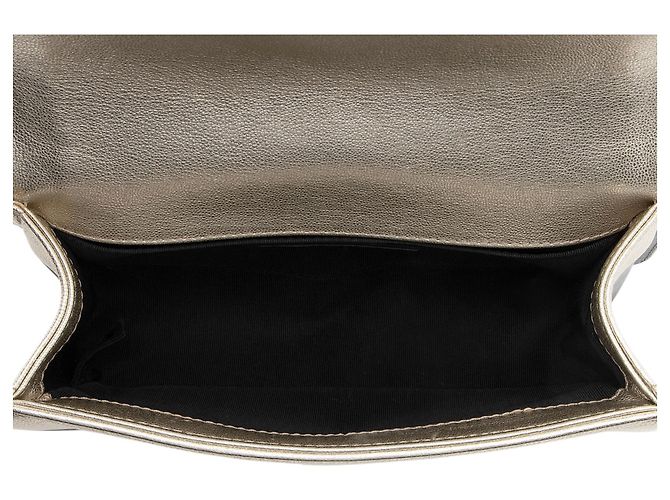 Chanel Bicolor Kalbsleder Kleine Boy Tasche Schwarz - Ansicht 7