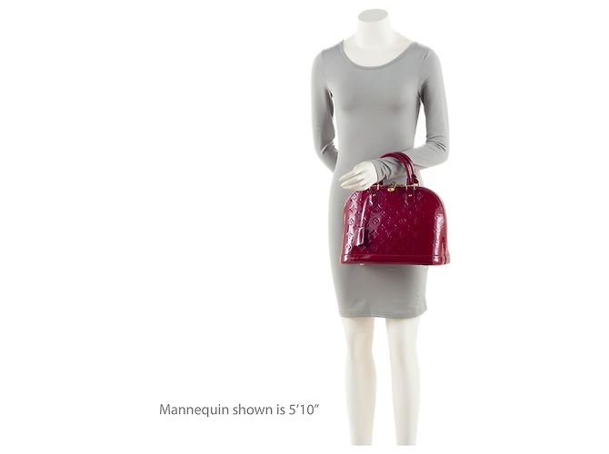 Louis Vuitton Monogram Vernis Alma PM Handtasche Pink - Ansicht 5