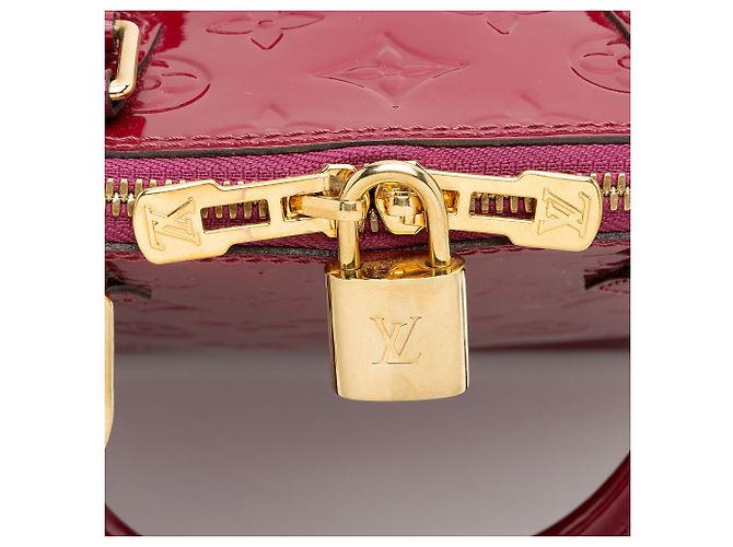 Louis Vuitton Monogram Vernis Alma PM Handtasche Pink - Ansicht 9