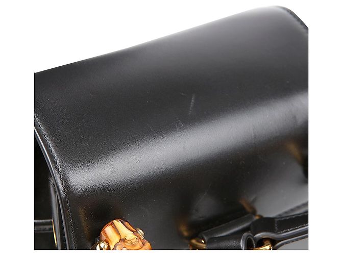 Bamboo Gucci Mochila de bambú Negro - vista 5