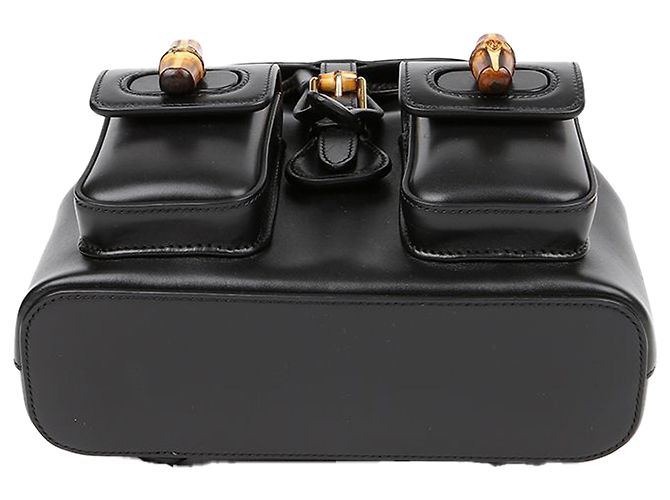 Bamboo Gucci Mochila de bambú Negro - vista 8
