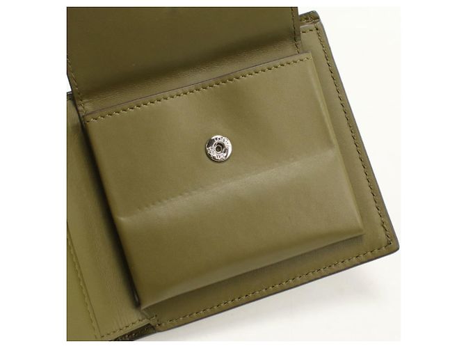 Portafoglio bifold Loewe in khaki Cachi - vista 6