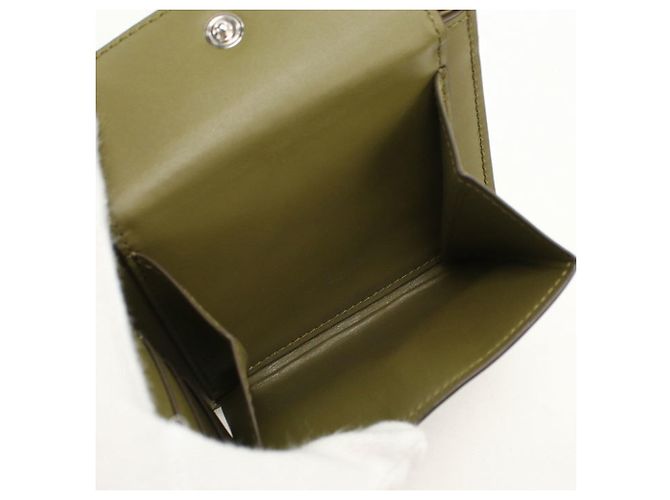 Portafoglio bifold Loewe in khaki Cachi - vista 8