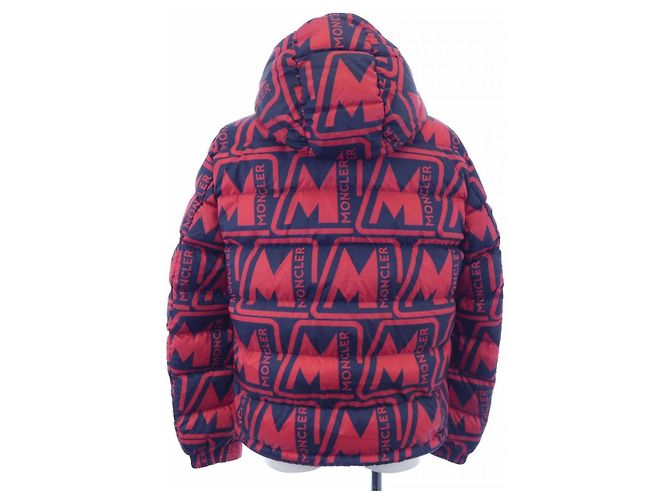 Chaqueta de plumas Moncler FRIOLAND Roja Azul Azul marino - vista 2