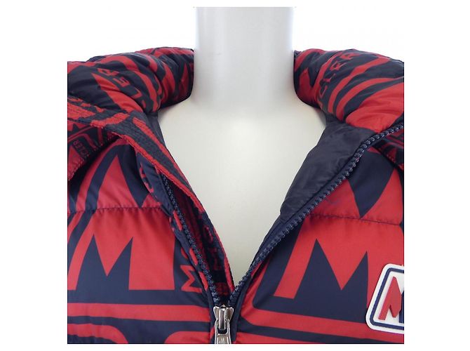 Chaqueta de plumas Moncler FRIOLAND Roja Azul Azul marino - vista 6