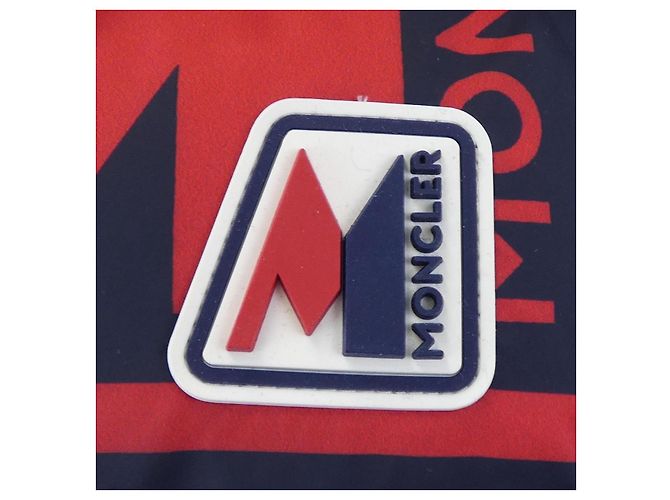 Chaqueta de plumas Moncler FRIOLAND Roja Azul Azul marino - vista 8