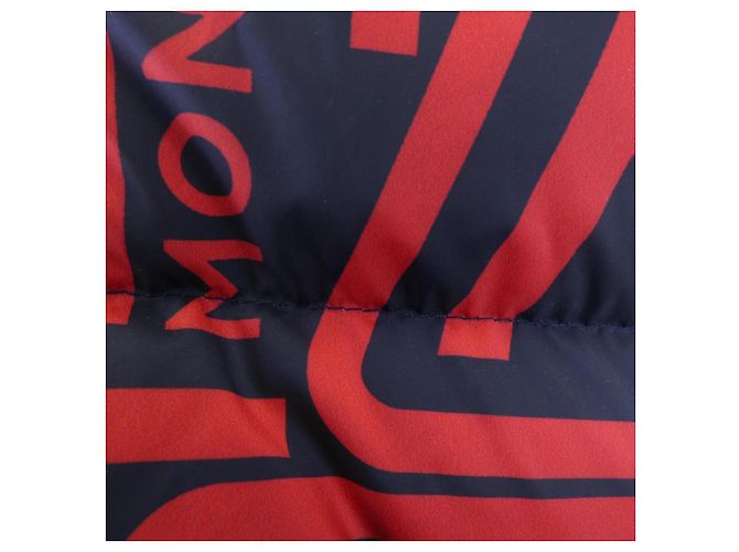 Chaqueta de plumas Moncler FRIOLAND Roja Azul Azul marino - vista 9