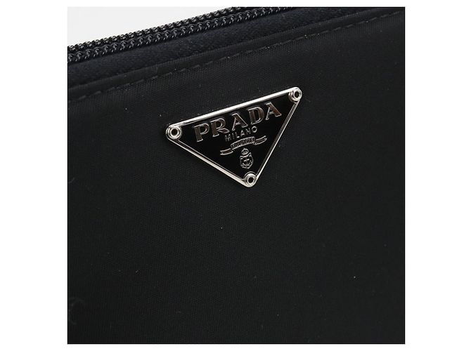 Cartera larga de nylon negro Prada - vista 6