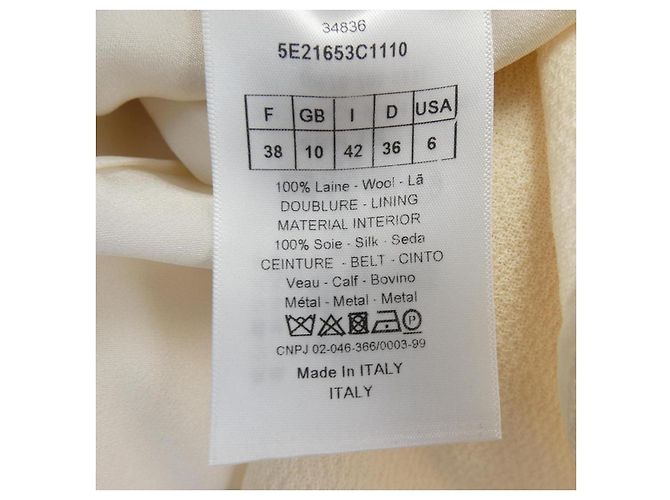 Christian Dior Kleid Beige - Ansicht 3