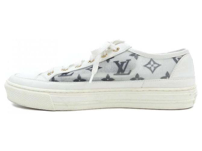 Sneakers Stellar Line Louis Vuitton Nero Bianco - vista 2