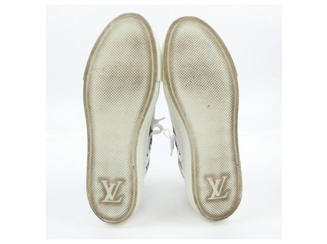 Sneakers Stellar Line Louis Vuitton Nero Bianco - vista 4