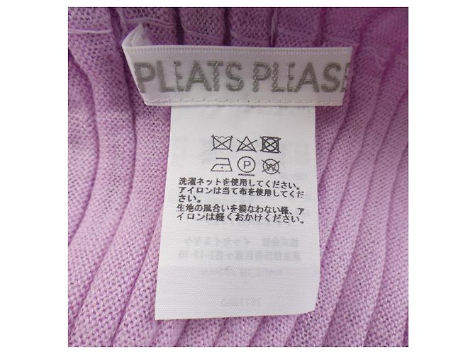 Autre Marque Top Pleats Please Rosa - vista 4