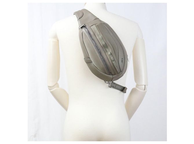 Christian Dior DIOR Body Bag Scarab Men's Gray Brown - view 8