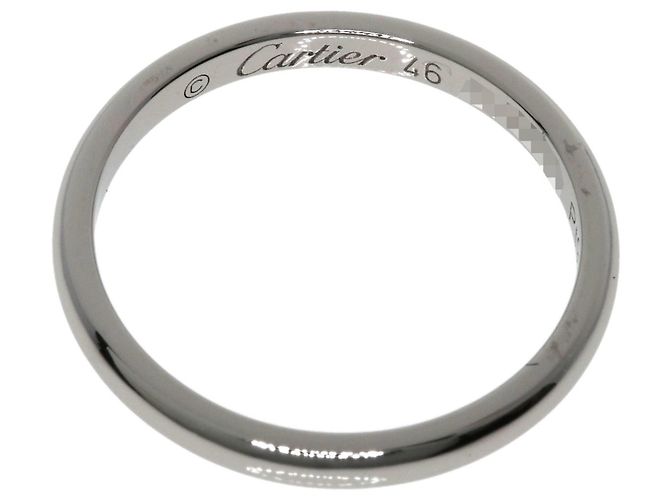 Bague en Platine 950 Cartier Argenté - vue 4