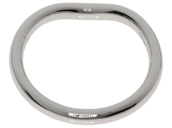 Tiffany & Co. Ring mit gewölbtem Diamantband Silber - Ansicht 4