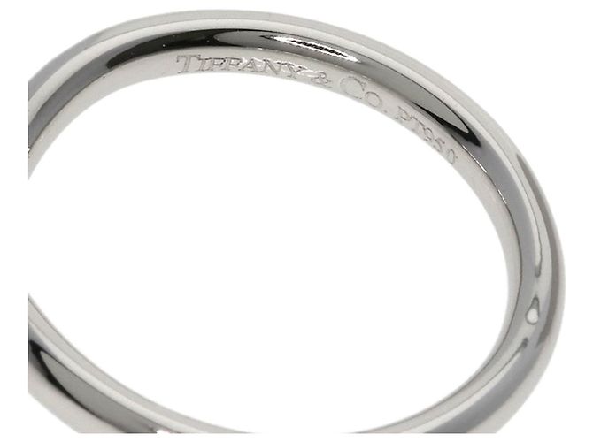 Tiffany & Co. Ring mit gewölbtem Diamantband Silber - Ansicht 5