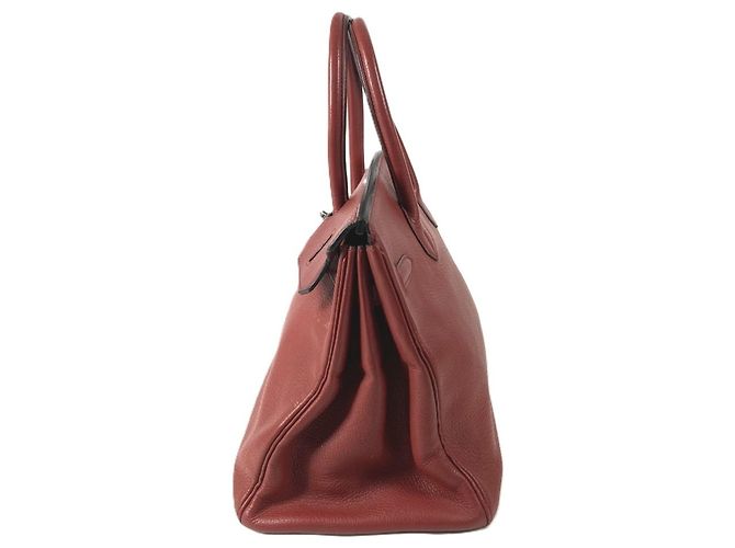 Borsa Tote Hermès Birkin 35 Rosso - vista 13