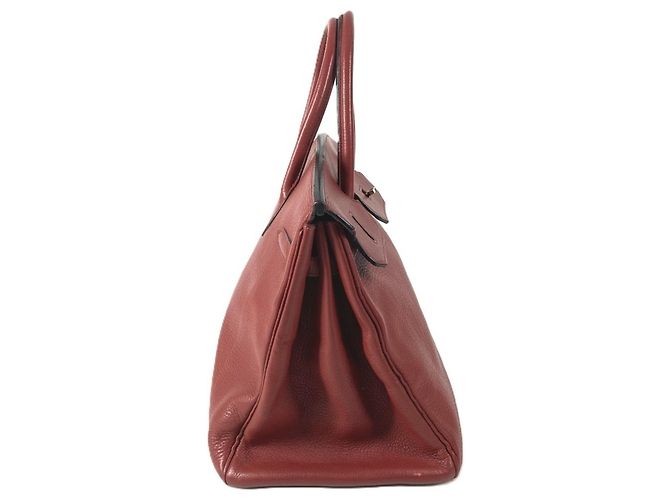 Borsa Tote Hermès Birkin 35 Rosso - vista 15
