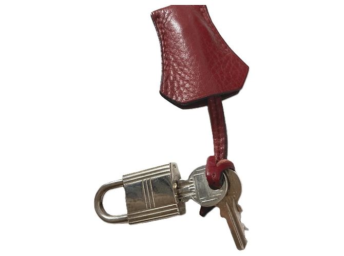 Borsa Tote Hermès Birkin 35 Rosso - vista 9