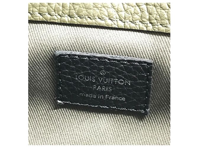 Noe Zaino Noé in taurillon con logo Louis Vuitton Nero Cachi - vista 13