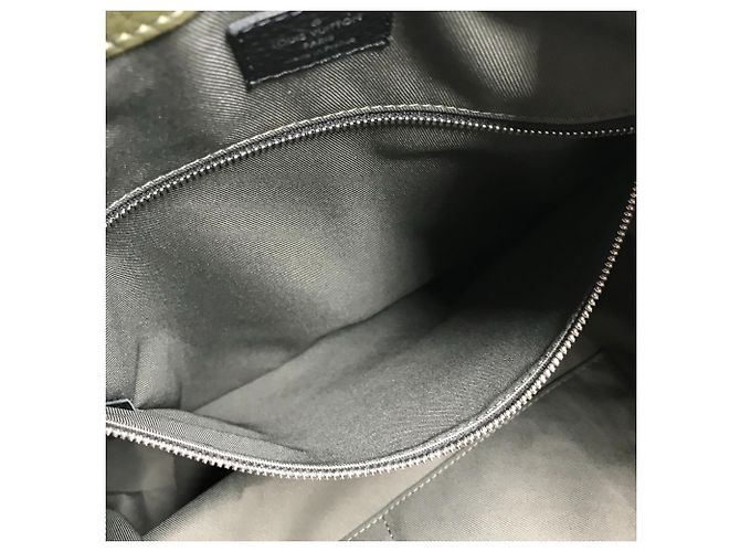 Noe Zaino Noé in taurillon con logo Louis Vuitton Nero Cachi - vista 14