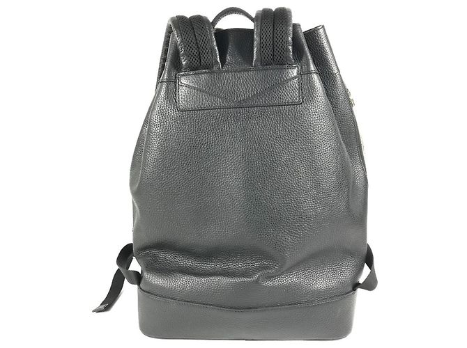 Noe Zaino Noé in taurillon con logo Louis Vuitton Nero Cachi - vista 2