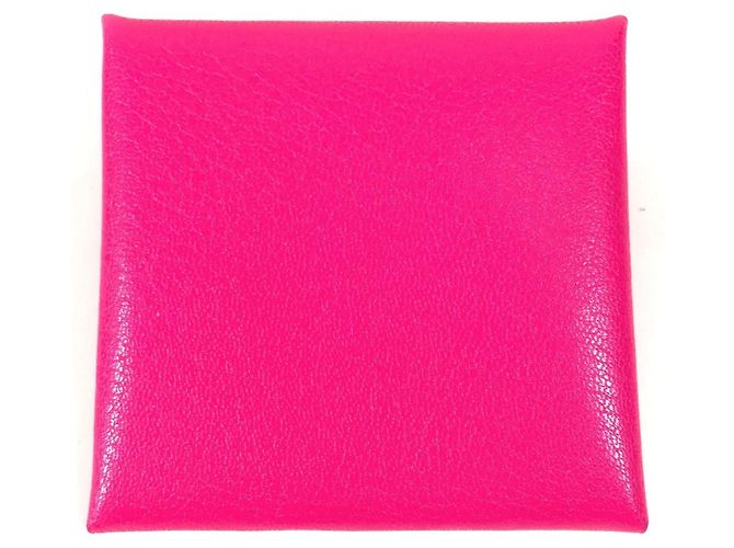 Bastia Münzgeldbörse von Hermès Pink - Ansicht 2