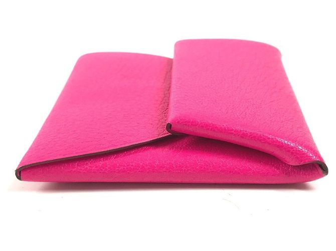 Bastia Münzgeldbörse von Hermès Pink - Ansicht 3