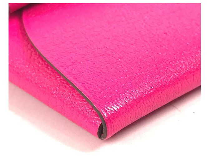 Bastia Münzgeldbörse von Hermès Pink - Ansicht 7
