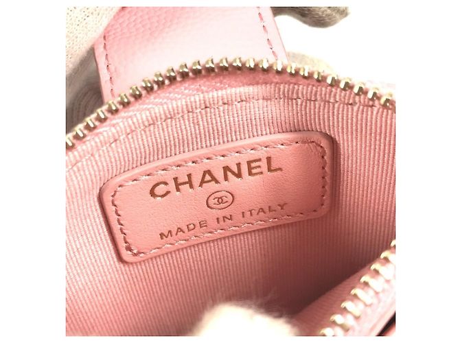 Rosa gesteppter Visitenkartenetui von Chanel Pink - Ansicht 13