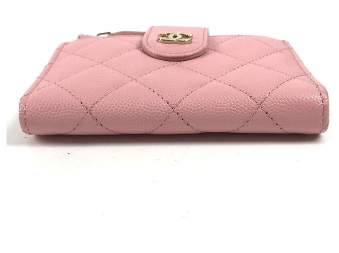 Rosa gesteppter Visitenkartenetui von Chanel Pink - Ansicht 5