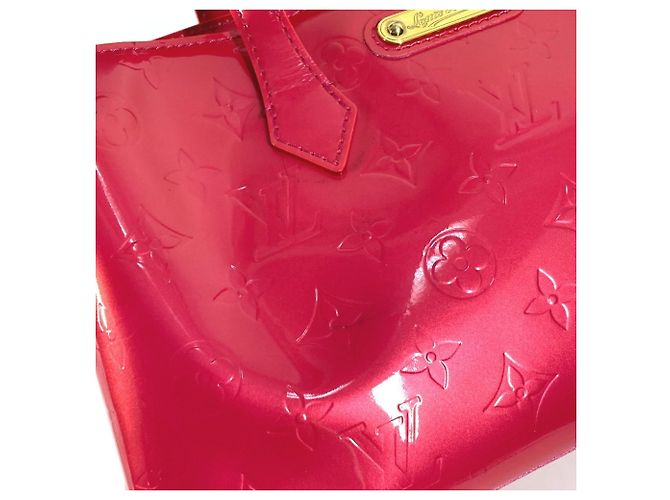 Borsa Tote Wilshire Boulevard in Monogram Vernis di Louis Vuitton Rosa - vista 10