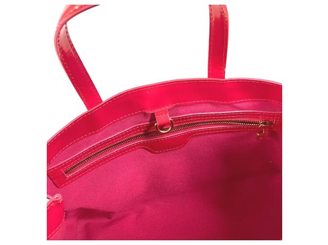 Borsa Tote Wilshire Boulevard in Monogram Vernis di Louis Vuitton Rosa - vista 14