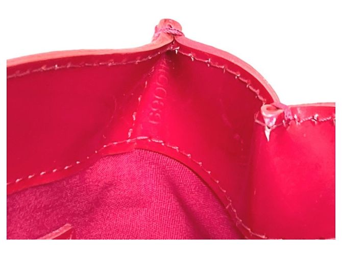 Borsa Tote Wilshire Boulevard in Monogram Vernis di Louis Vuitton Rosa - vista 15