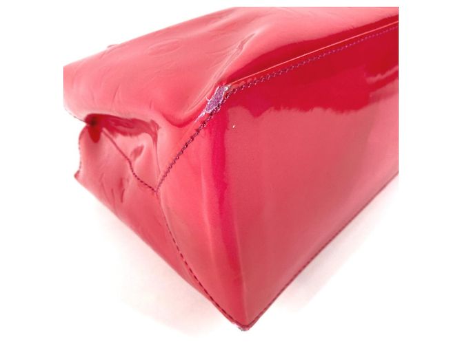 Borsa Tote Wilshire Boulevard in Monogram Vernis di Louis Vuitton Rosa - vista 7