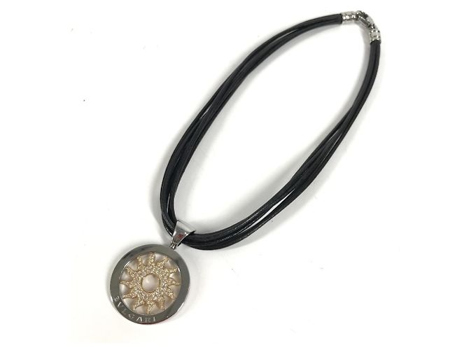Bulgari Choker in diamante Tondosan in oro 18K Bvlgari Argento D'oro - vista 2