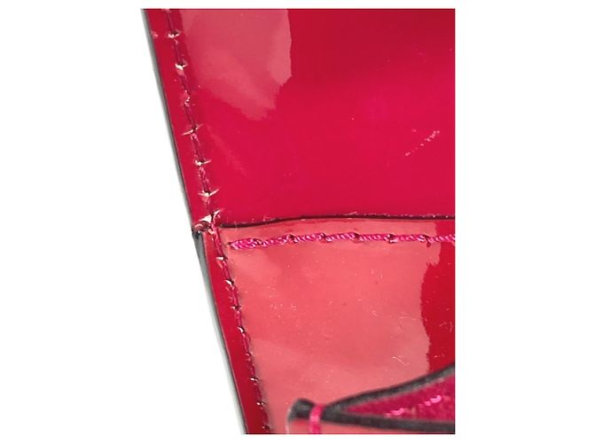 Borsa Monceau BB in Monogram Vernis di Louis Vuitton Rosa Porpora - vista 17