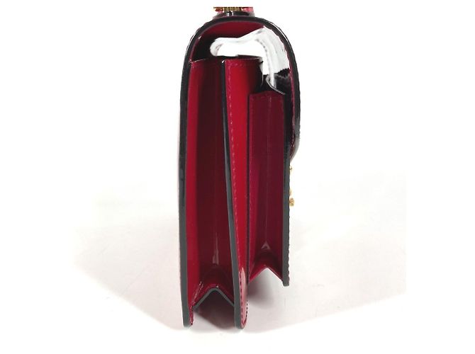 Borsa Monceau BB in Monogram Vernis di Louis Vuitton Rosa Porpora - vista 4