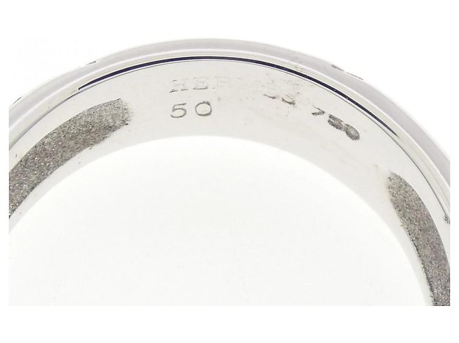 Ring Anello Tou Bou Hermès in oro bianco D'oro - vista 4
