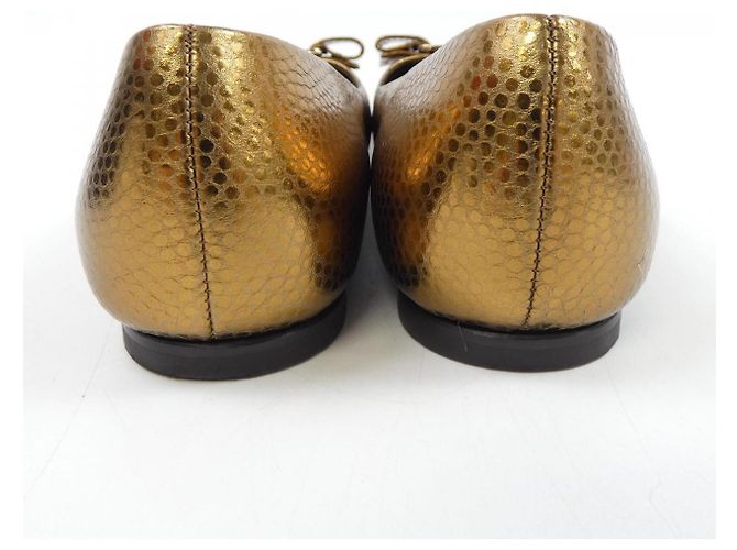 Scarpe flat VARINA di Salvatore Ferragamo D'oro - vista 5