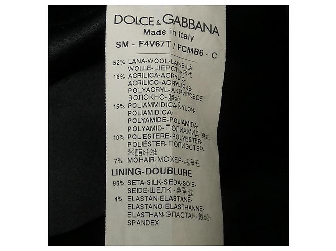 Dolce & Gabbana Falda Dolce&Gabbana Negro - vista 3