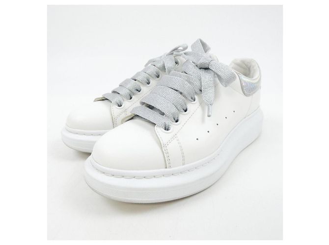 Sneakers Alexander McQueen Bianco - vista 3