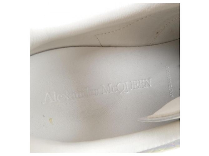 Sneakers Alexander McQueen Bianco - vista 6
