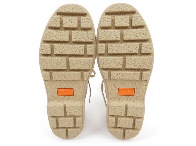 Hermès Sneakers Hermes 251952Z Beige - vista 4