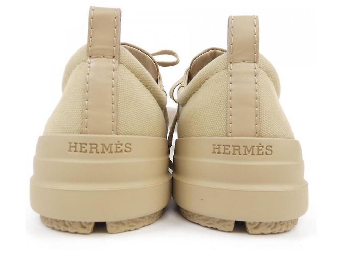 Hermès Sneakers Hermes 251952Z Beige - vista 5