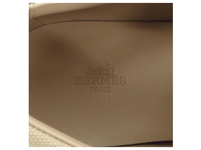 Hermès Sneakers Hermes 251952Z Beige - vista 6